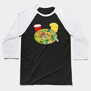 Vietnamese Noodle Salad Baseball T-Shirt